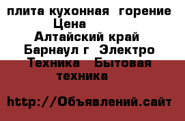 плита кухонная “горение“ › Цена ­ 16 500 - Алтайский край, Барнаул г. Электро-Техника » Бытовая техника   